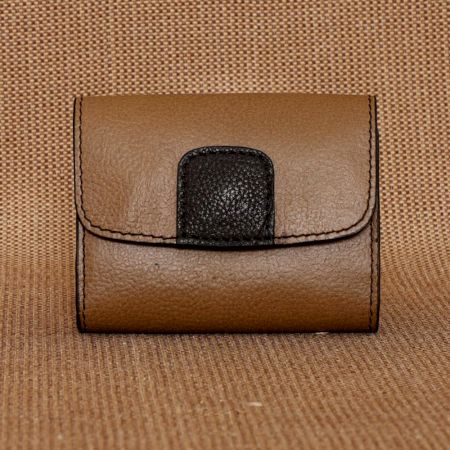 Handmade Cork Ganache Wallet Leather Refined Radiant